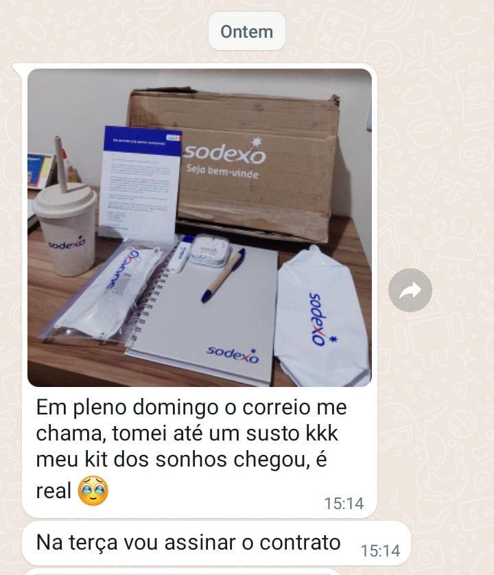 Depoimento de aluna aprovada